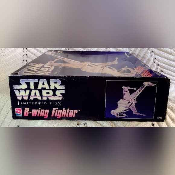 Star Wars B-Wing Fighter 1995 Gold Tone Limited Edition OB Vintage AMT ERTL 8780 - Picture 3 of 9